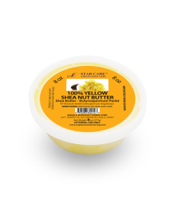 100% VIRGIN YELLOW SHEA BUTTER 8oz
