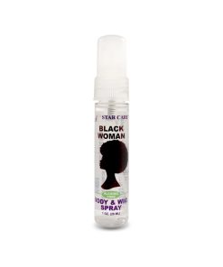 Black Woman Body & Wig Spray