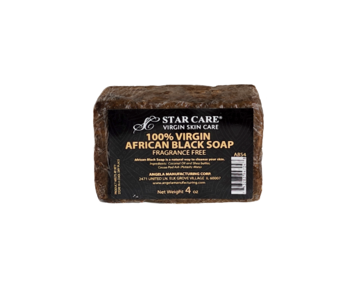 100% Virgin African Black Soap 4oz