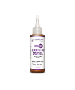 Virgin Black Castor Growth Oil 4OZ