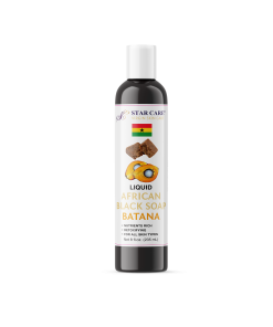 Liquid African Black Soap Batana 8OZ