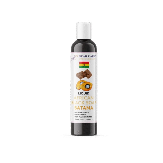 Liquid African Black Soap Batana 8OZ