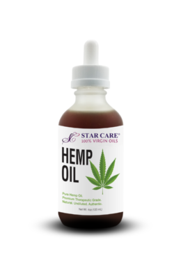 100% Virgin Hemp Oil 4oz