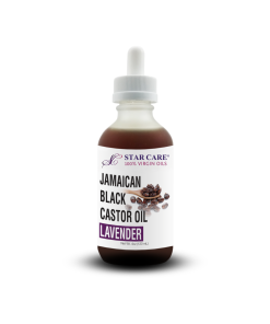 100% Virgin Jamaican Black Castor Oil Lavender Oil 4oz