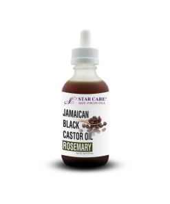 100% Virgin Jamaican Black Castor Oil Rosemary Oil 4oz