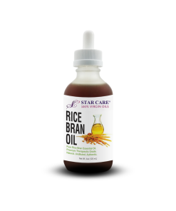 100% Virgin Rice Bran Oil 4oz