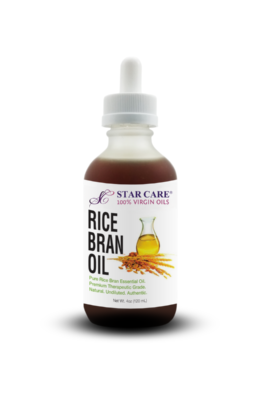 100% Virgin Rice Bran Oil 4oz